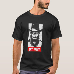 Camiseta Engraçado Humor Judeu Oy Vey