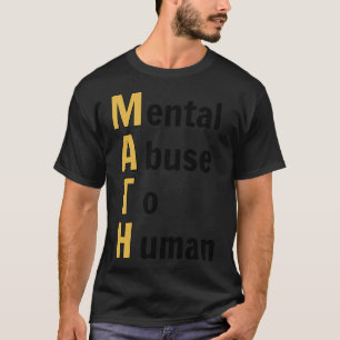 Camiseta Engraçado Humor Matemático