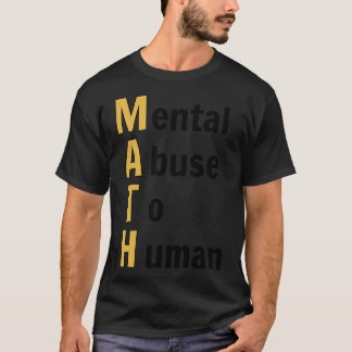 Camiseta Engraçado Humor Matemático