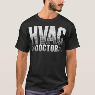 Camiseta Engraçado HVAC Tech Work Refrigeração De Resfri