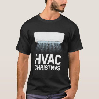 Camiseta Engraçado Hvac Technician Gift Para O Natal