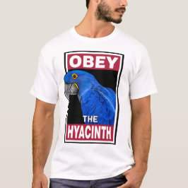 Camiseta Engraçado Hyacinth Macaw Paprot Art