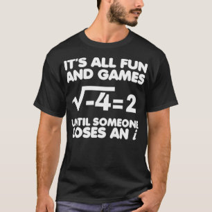 Camiseta Engraçado Ideia Científica Física de Matemática Al