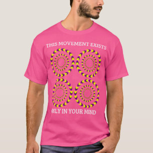 Camiseta Engraçado Ilusões Óticas De Truque Ópticas E Foco