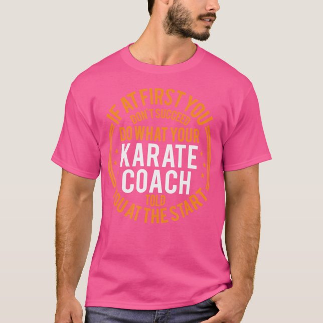 Camiseta Engraçado Instrutor De Esporte E Jogador Funny Kar (Frente)