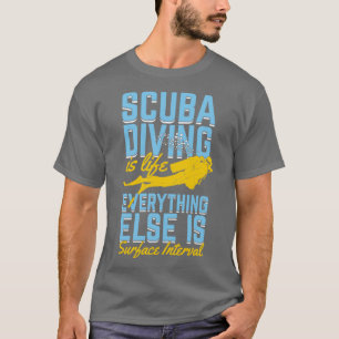 Camiseta Engraçado Instrutor de mergulho Scuba Scuba