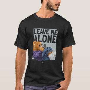 Camiseta Engraçado Introdução O Teddy Bear Diz Que Me Deixa