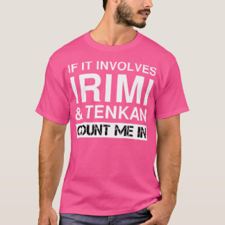 Camiseta Engraçado Irimi E Tenkan Aikido Treinando Mães Jap