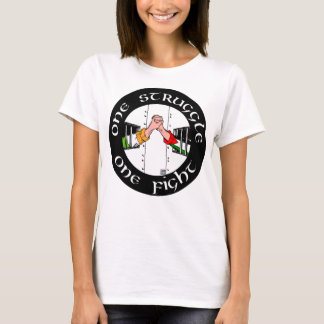 Camiseta Engraçado Irlanda Palestina Uma Luta, Uma Luta