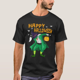 Camiseta Engraçado Irlandês Dabbing Leprechaun Na Rua Do Ha
