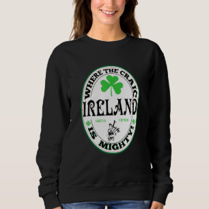 Camiseta Engraçado Irlandês Gaélico Dizendo A Irlanda Onde 