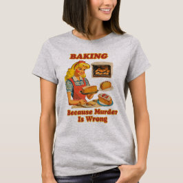 Camiseta Engraçado Irmã Baker Diz Fazendo Cota De Sarcasmo