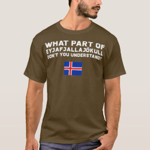 Camiseta Engraçado Islândia