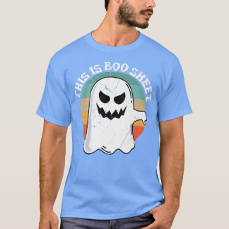 Camiseta Engraçado Isto É Boo Sheet Boo Ghost Vintage Hallo