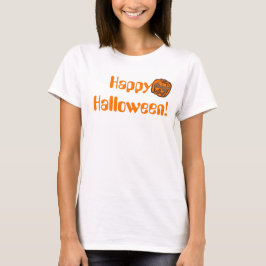 Camiseta Engraçado Jack Happy Halloween