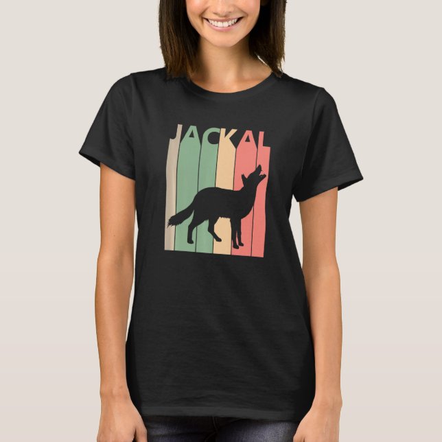Camiseta Engraçado Jackal Costume (Frente)
