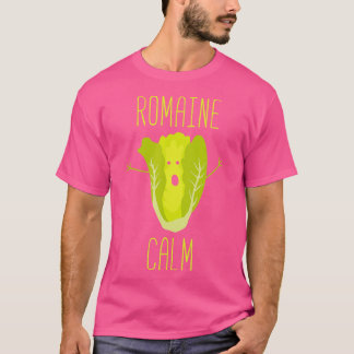 Camiseta Engraçado Jardinagem Pun Romaine Calm Gardener Gif