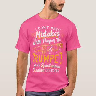 Camiseta Engraçado Jazz Trumpet Player Dizendo Creative Jaz