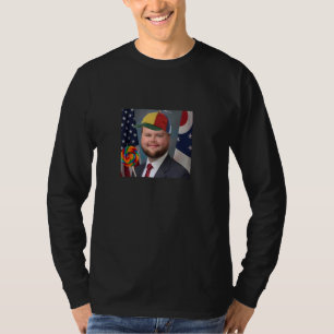 Camiseta Engraçado JD Vance JD Vance Face Meme