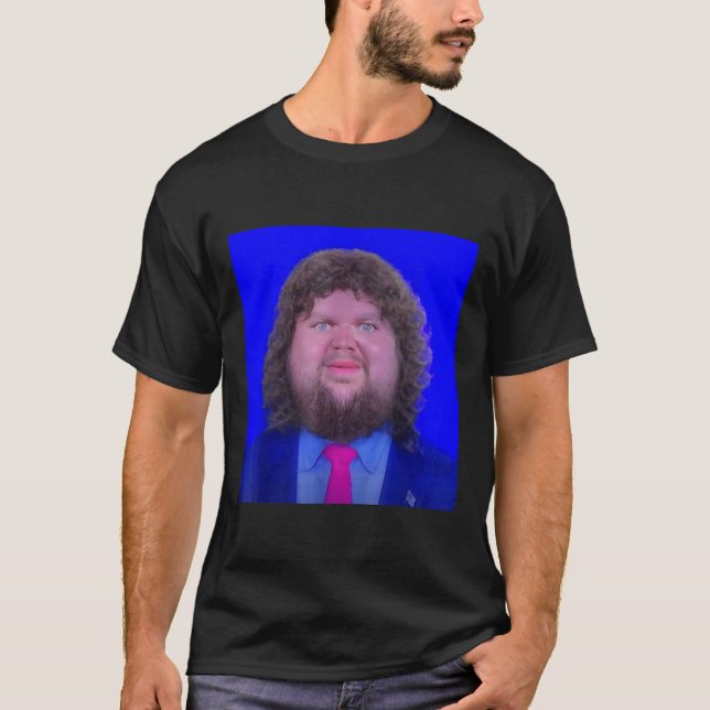 Camiseta Engraçado Jd Vance Shirt Jd Vance Face Meme (Frente)