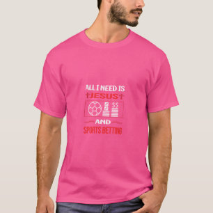 Camiseta Engraçado Jesus Esportivo Aposta