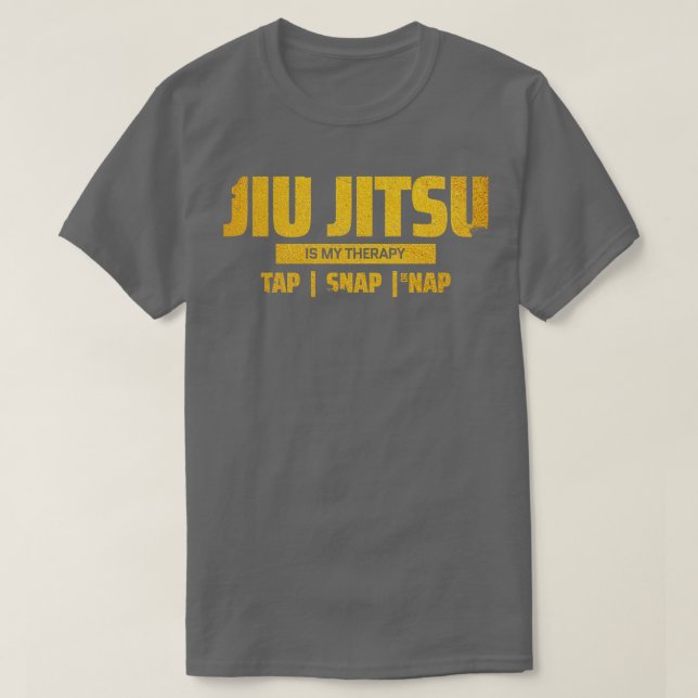 Camiseta engraçado jiu jitsu (Frente do Design)