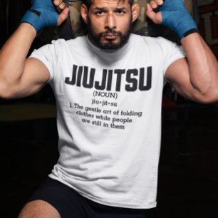 Camiseta Engraçado Jiu Jitsu Dizendo