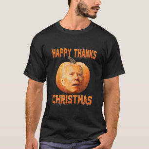 Camiseta Engraçado Joe Biden Confusa Anti-Biden Pumpkin Fel