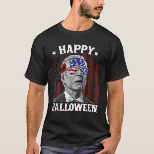 Camiseta Engraçado Joe Biden Feliz Halloween Confuso 4 De J