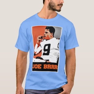 Camiseta Engraçado Joe Burrow Fumando