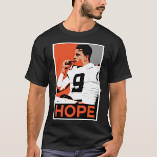 Camiseta Engraçado joe burrow fumando charuto Presente par