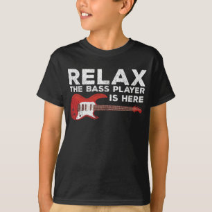 Camiseta Engraçado Jogador De Bass Citação Assina Músico