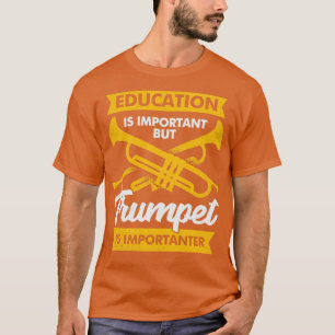 Camiseta Engraçado jogador de trompete Presente