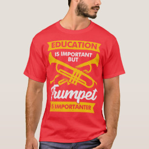 Camiseta Engraçado jogador de trompete Presente