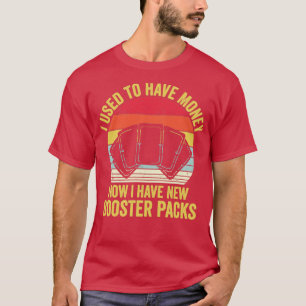 Camiseta Engraçado Jogo de Cartão de Negociação TCG Retro T