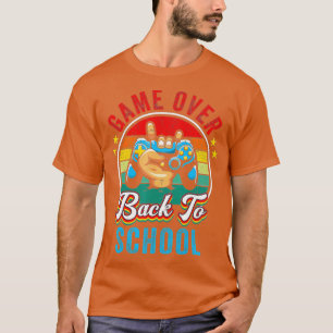 Camiseta Engraçado Jogo de Professora Estudante de volta pa