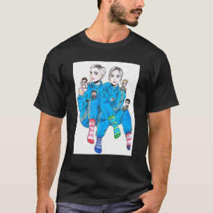 Camiseta Engraçado Jumpsus Design Vintage Rock Banda Love 