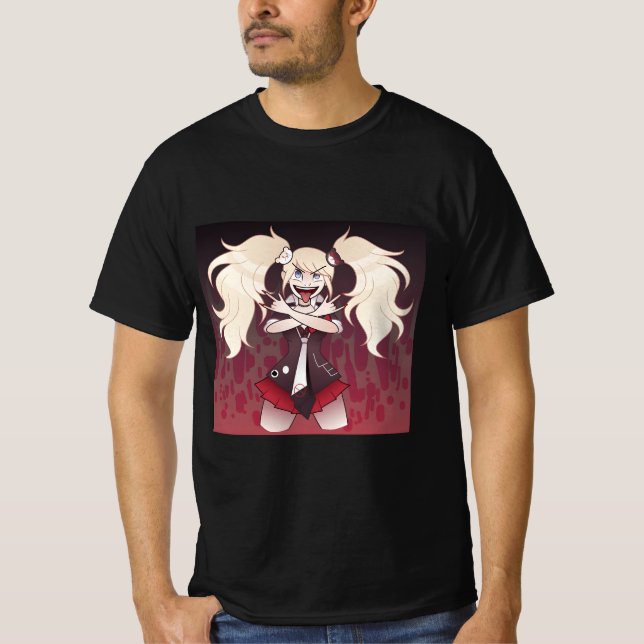 Camiseta Engraçado Junko Enoshima (Frente)