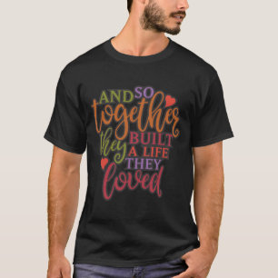 Camiseta Engraçado Juntos Eles Construíram Uma Reunião F