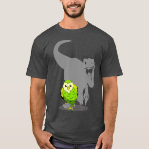 Camiseta Engraçado Kakapo Gift para Pais e Amantes do Dinos