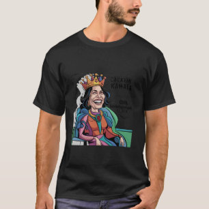 Camiseta Engraçado Kamala Harris Rindo do Word Salad Speech