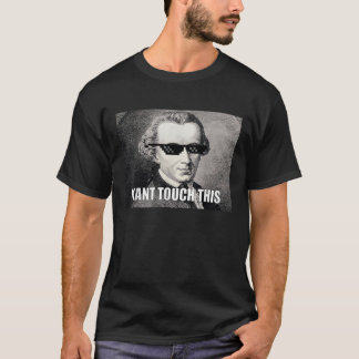 Camiseta Engraçado Kant Tocou Este Memória Filosófica Hilár