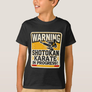 Camiseta Engraçado Karate Fighter Martial Arts Shotokan Kar