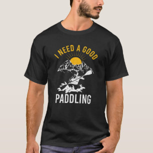 Camiseta Engraçado Kayaking Outdoor Rafting Mulheres Eu Pr