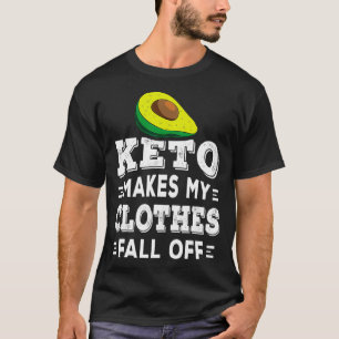 Camiseta Engraçado Keto Definição Dieta Ketogênica Keto