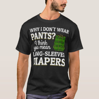 Camiseta Engraçado Kilt Wearer Citação para um Escocês
