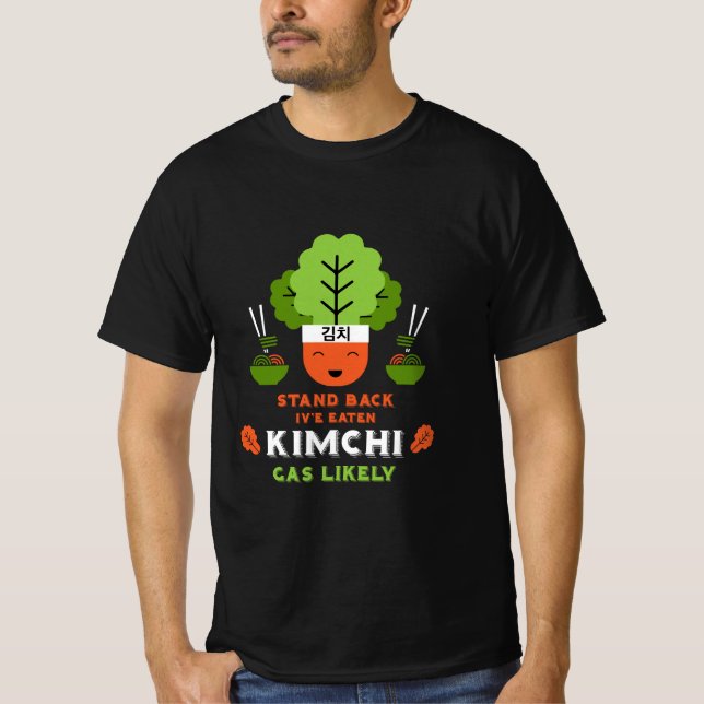Camiseta Engraçado Kimchi Eater (Frente)