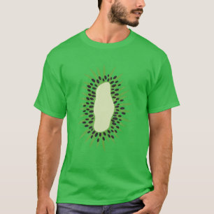 Camiseta Engraçado Kiwi, Fruta Fácil, Correspondendo ao C