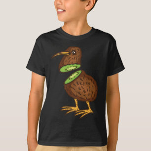 Camiseta Engraçado Kiwi Gift Men Mulheres Legal Kiwi Bird F