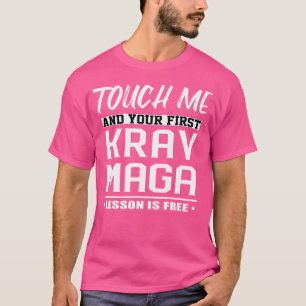 Camiseta Engraçado Krav Maga - Combate E Autodefesa